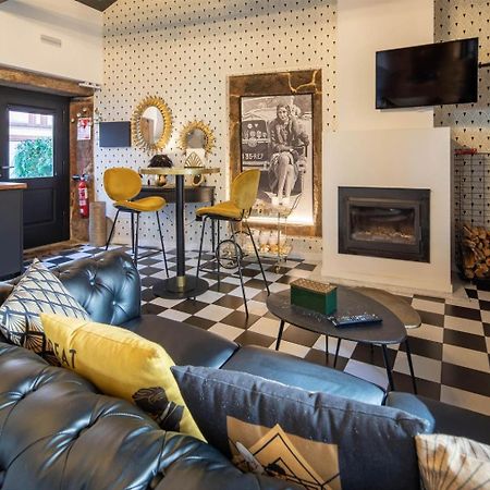 La Suite Años 20 Bañera y chimenea de leña Corcubión Exterior foto