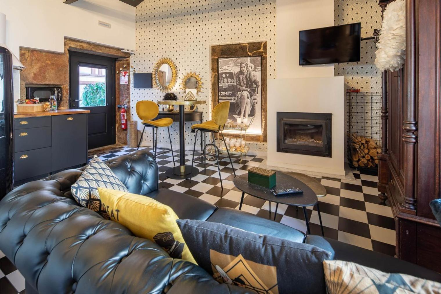 La Suite Años 20 Bañera y chimenea de leña Corcubión Exterior foto