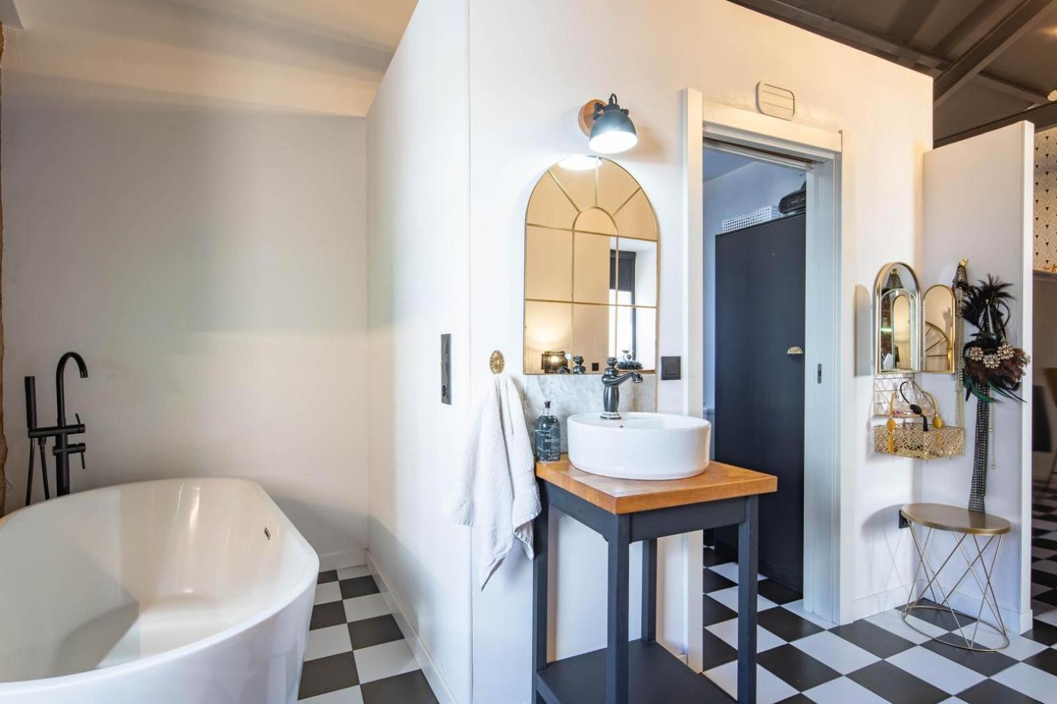 La Suite Años 20 Bañera y chimenea de leña Corcubión Exterior foto