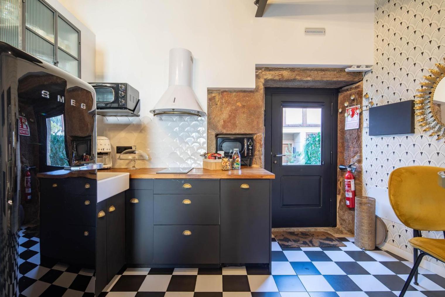 La Suite Años 20 Bañera y chimenea de leña Corcubión Exterior foto