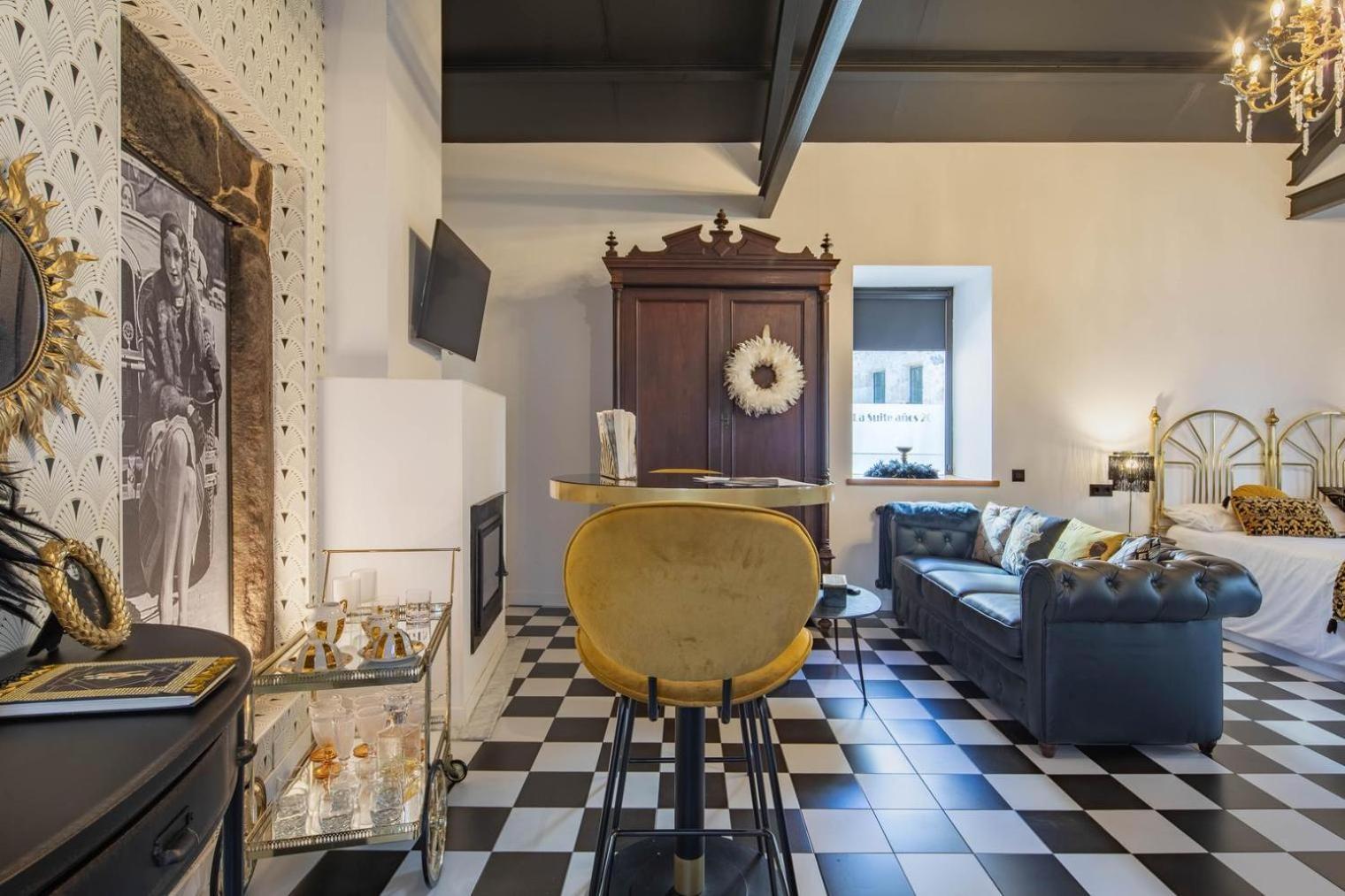 La Suite Años 20 Bañera y chimenea de leña Corcubión Exterior foto